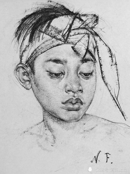 尼古拉·费欣|俄罗斯绘画大师，尼古拉·费欣，经典素描作品选集