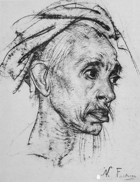 尼古拉·费欣|俄罗斯绘画大师，尼古拉·费欣，经典素描作品选集