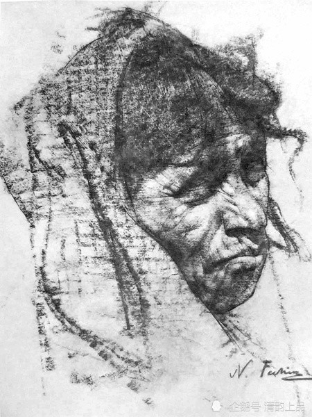 尼古拉·费欣|俄罗斯绘画大师，尼古拉·费欣，经典素描作品选集