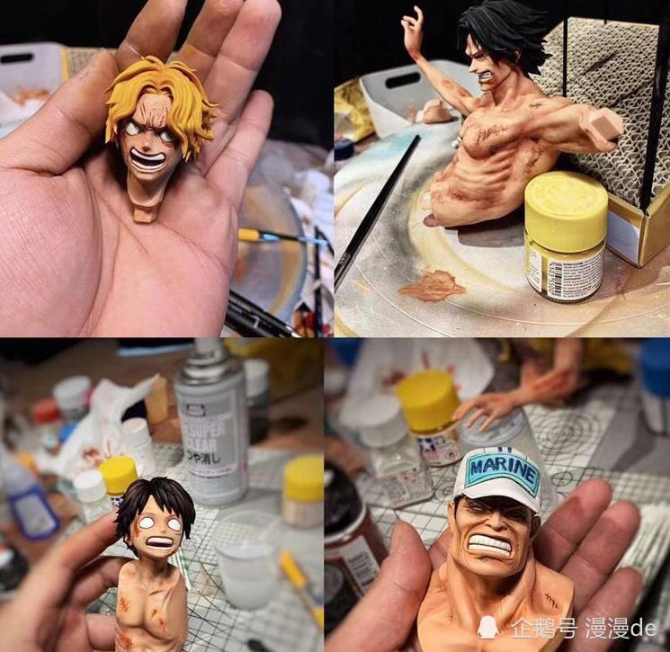 路飞三兄弟盗版手办卖1千被炒到3万主角却是赤犬