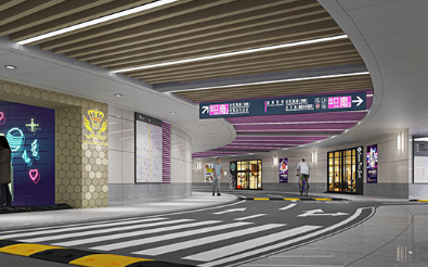 注意长虹路地下通道将大变样