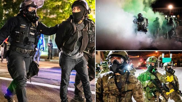 美国共和党代表痛批波特兰市长已经毁这一切随时随地发生枪战