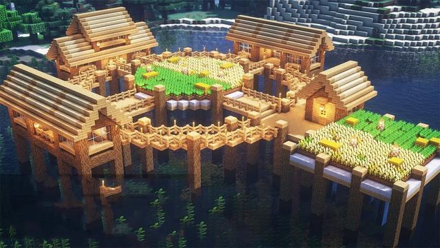 我的世界:6款田园风建筑,助你缩短与大神差距,做游戏中的大佬