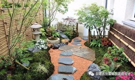 日式庭院,心灵静修之佳地-豪宅自建房别墅农村乡村庭院子私家花园景观