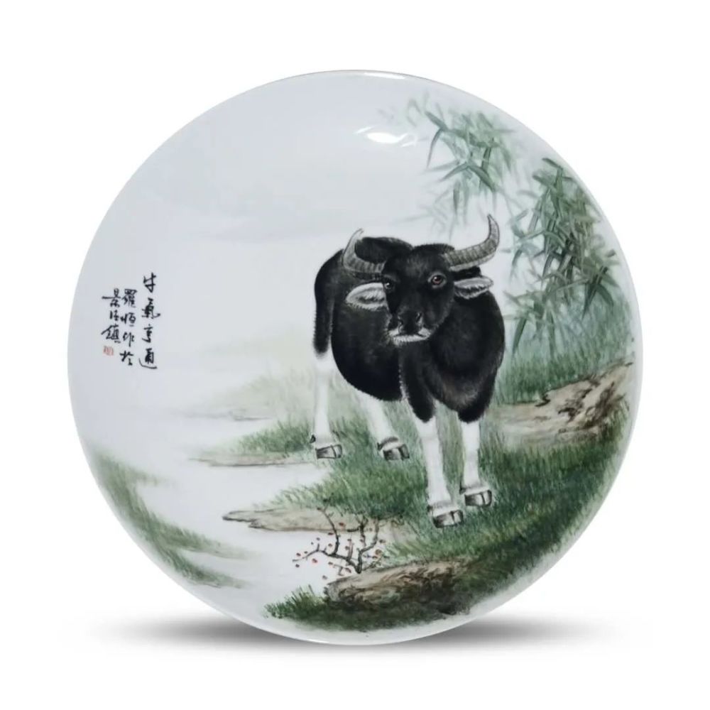 跨界画家罗恒再次搅热艺术品收藏圈——十二生肖手绘瓷盘 款款都可爱