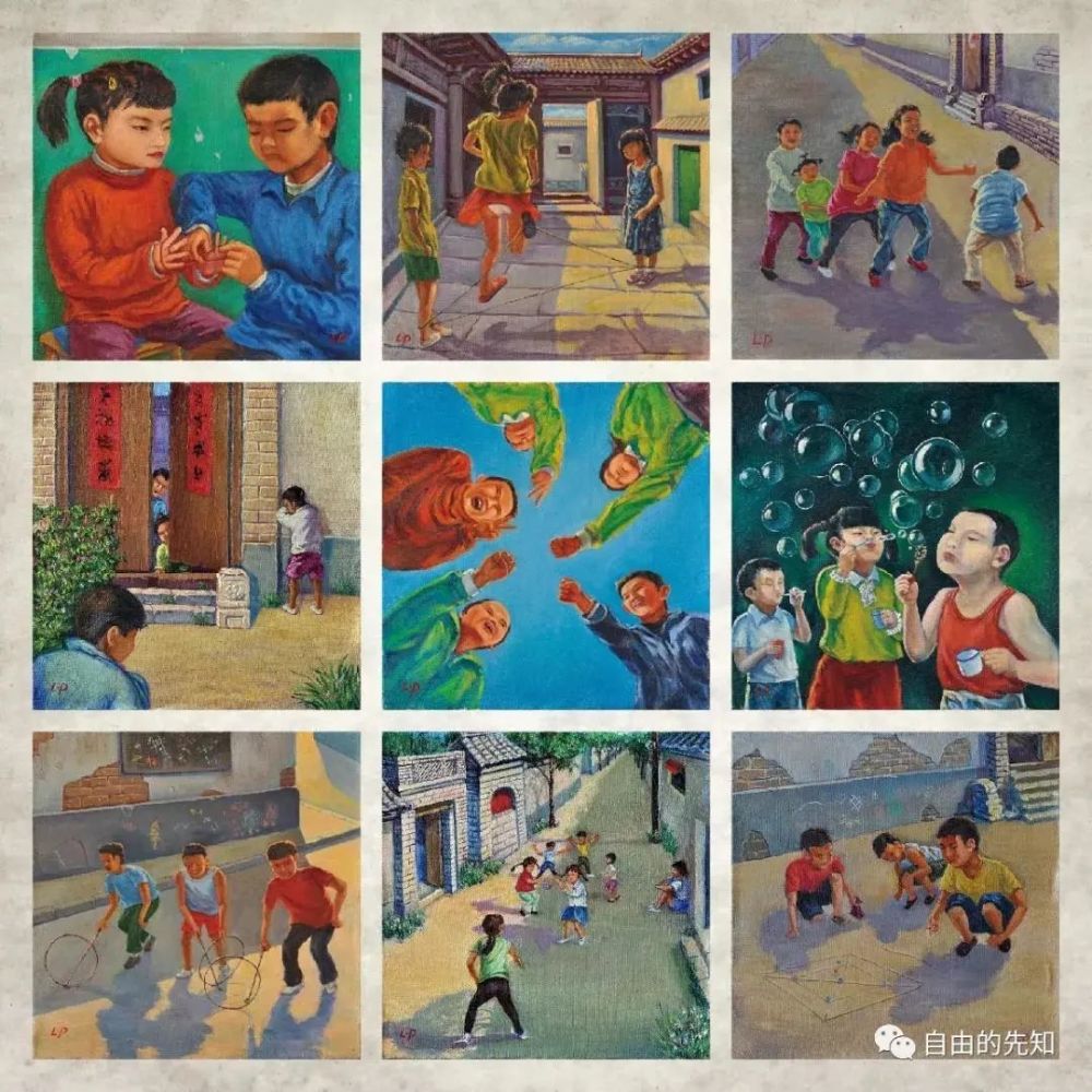 那些关于童年吃喝玩乐的美好回忆都在这些画里