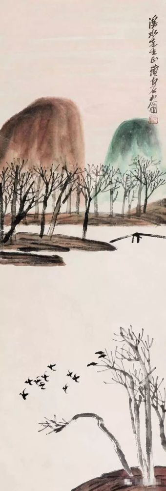 齐白石|齐白石最富诗情画意山水60幅！