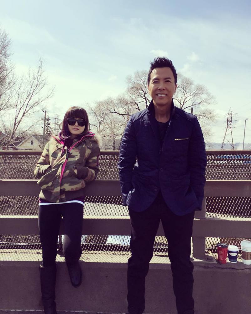 甄子丹|甄子丹有位一样很能打兼颜值高的妹妹 46岁了还能保持冻龄