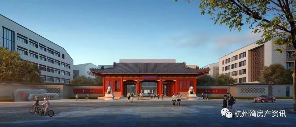 杭州湾新区|好消息！总投资约6亿的宁波杭州湾北京青鸟同文实验学开建！