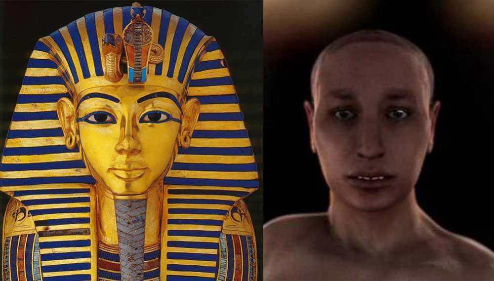 于是,在某个夜晚,年少的法老被人从后方击倒,死在了王宫中.