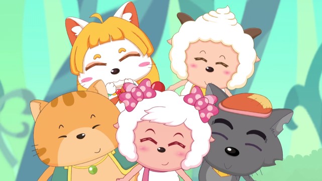 列车被藤蔓攻击掉落奇花镇,但因为列车损坏,所以懒羊羊和皓月他们只能