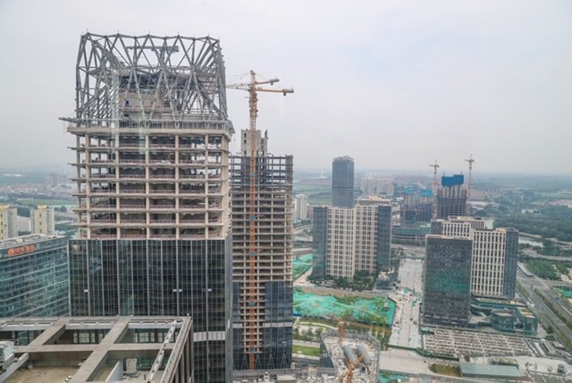 北京城市副中心|大运河畔建起绿色CBD，北京城市副中心第一高楼就在这里