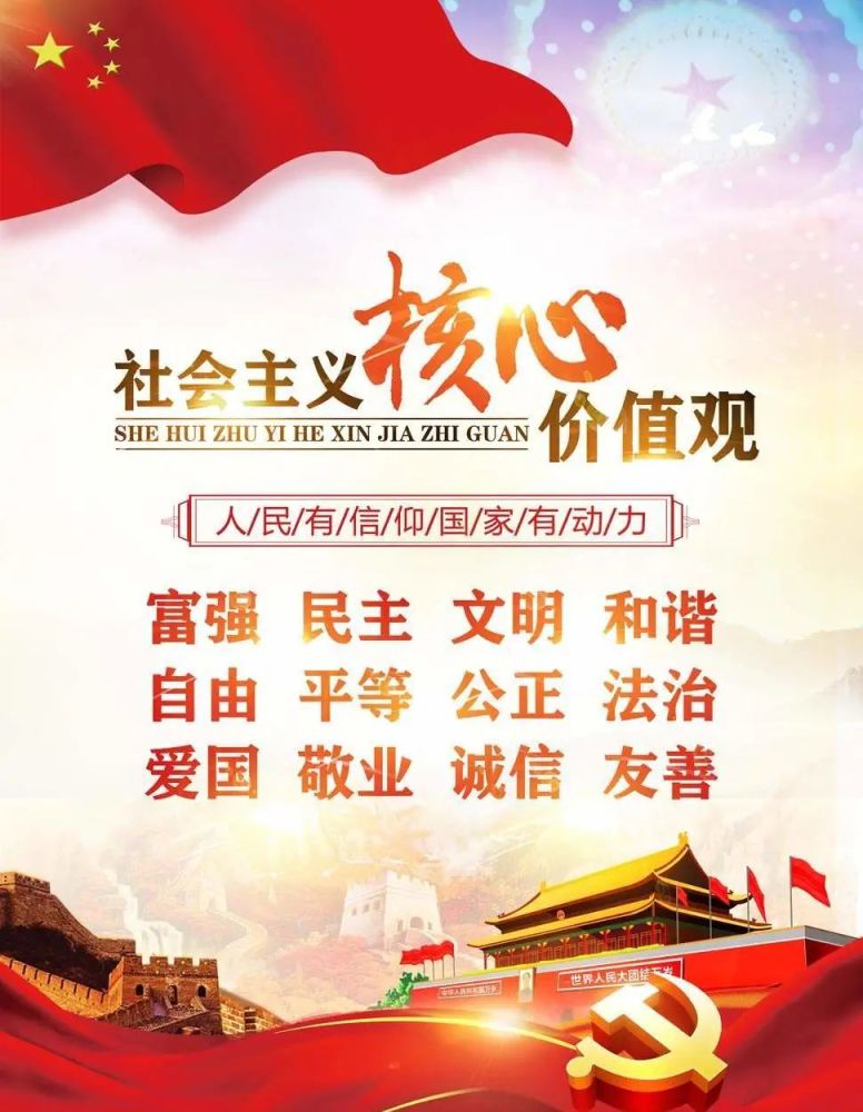 2分钟包你记住社会主义核心价值观