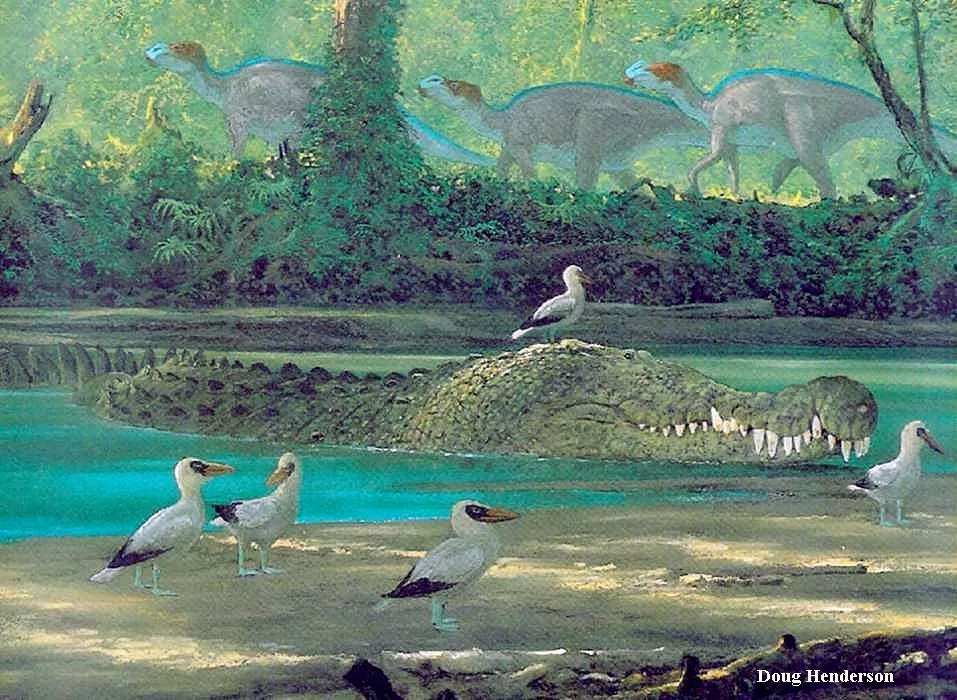 霸王龙|连霸王龙都怕的史前巨鳄真的存在吗？