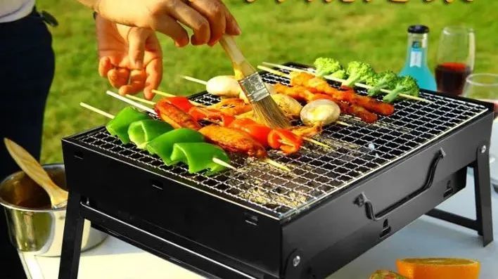 烧烤圈正是橙黄橘绿时秋天我们户外烧烤去