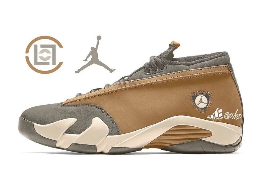 还有一双AirJordan 14低！CLOTxAJ成为明年的焦点！