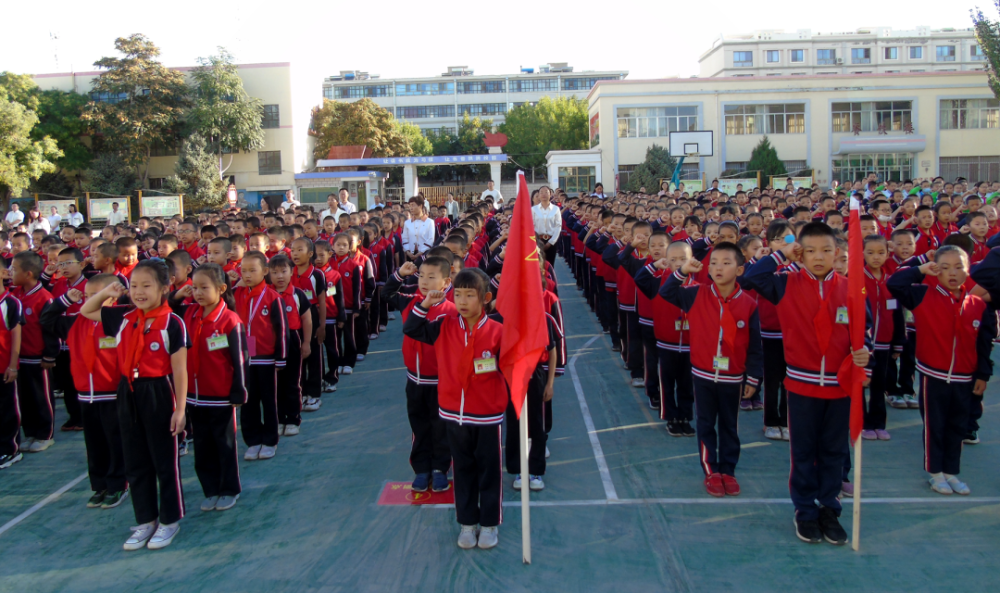 校园动态金塔县南关小学举行2020年秋季开学典礼