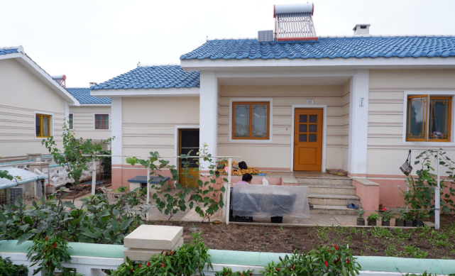 朝鲜农村人住什么房子?