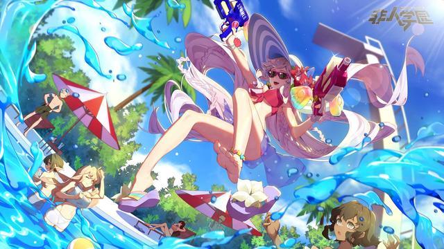 随着气温逐渐上升,《非人学园》迎来了"夏日泳装祭",邀大家一起清凉一