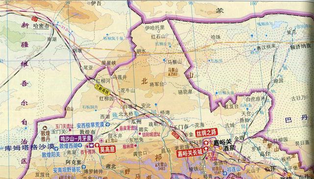 甘肅同蒙古國有60多公里的邊境線且地勢平坦為何無通商口岸