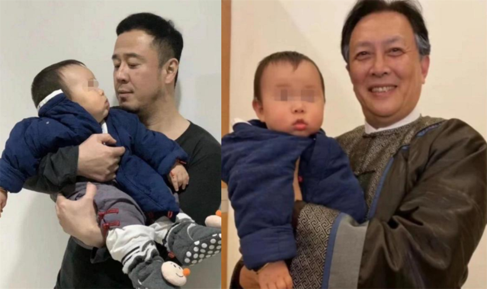 张纪中|中元节张纪中悼念先祖，大儿子暖心陪在身旁，小儿子软萌喊“妈妈”