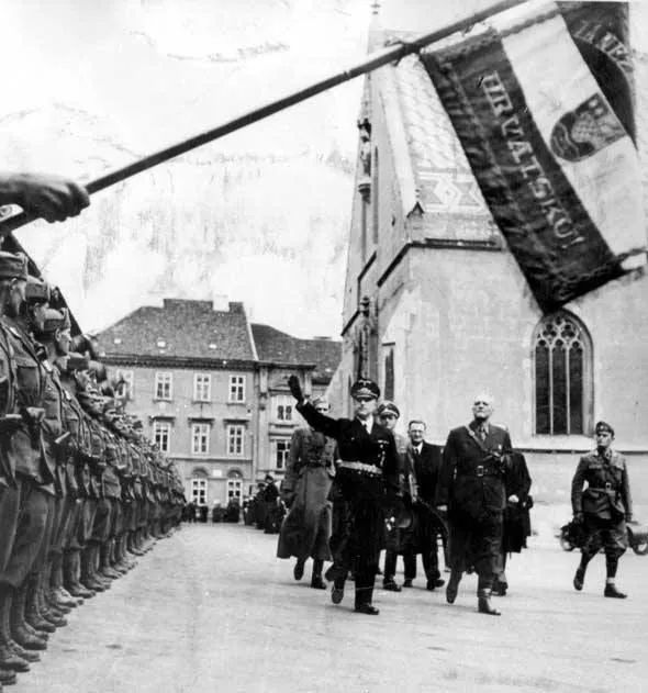 1941年克罗地亚宣布独立,成立克罗地亚独立国,并且加入轴心国行列