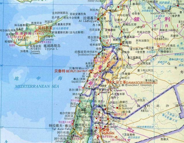 中东瑞士黎巴嫩沿海山地国家气候湿润怡人有着悠久的历史