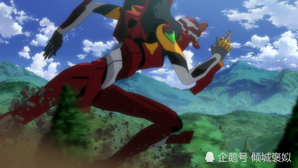 eva二号机,千万不要以为它很弱,二号机觉醒后实力强大_腾讯新闻