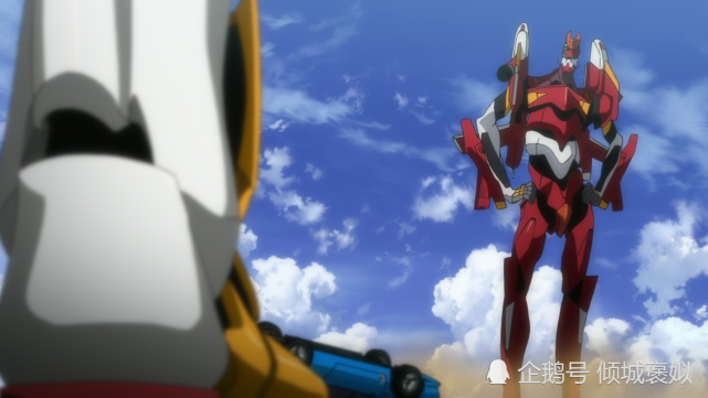 eva二号机,千万不要以为它很弱,二号机觉醒后实力强大