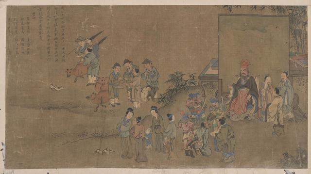 孔子|古人眼里的古人，《诛少正卯图》是讲孔子私人恩怨？还是儒法之争