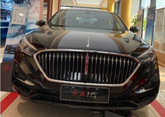 2020款红旗h5到店黑色获好评18t提速8秒配48v轻混系统