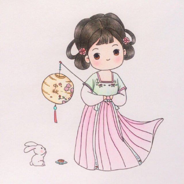 汉服少女也能"萌"翻天!古典与可爱并存,让人非常喜爱