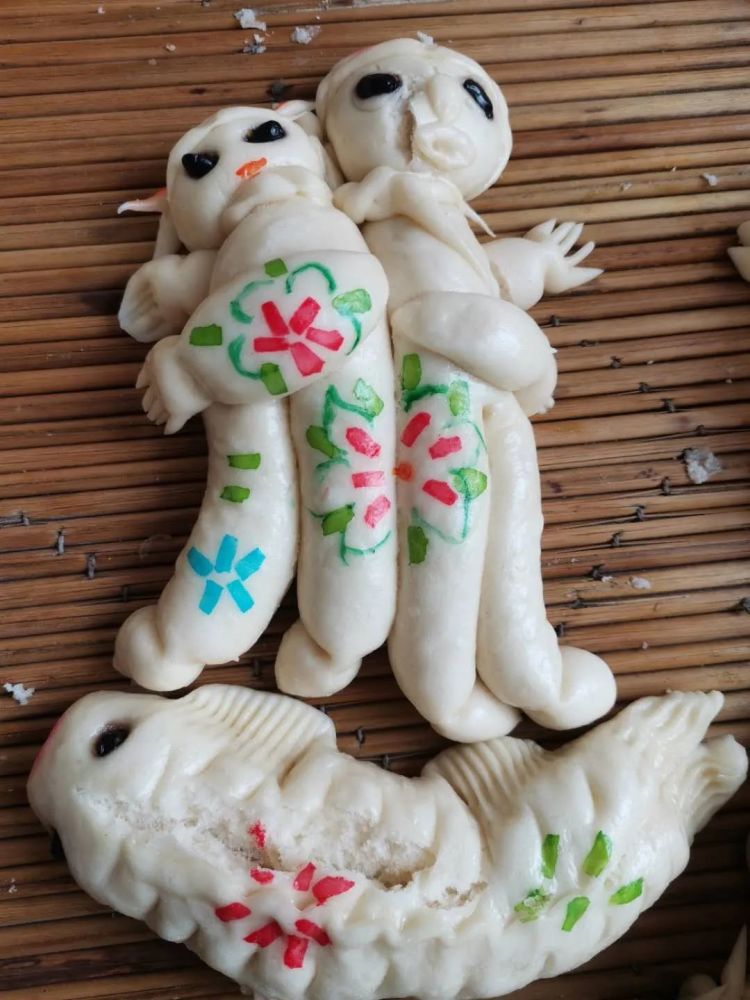 民俗兴县兴县七月十五捏面人人李去平