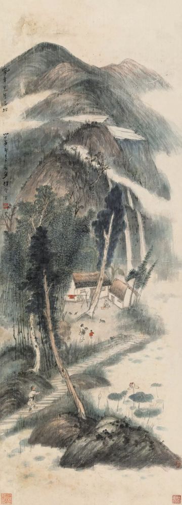 赵望云|赵望云展示人物活动环境的现实主义的风景画