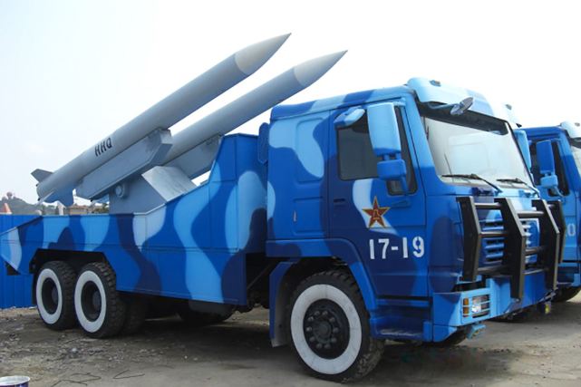 【中国海军海红旗-9防空导弹】