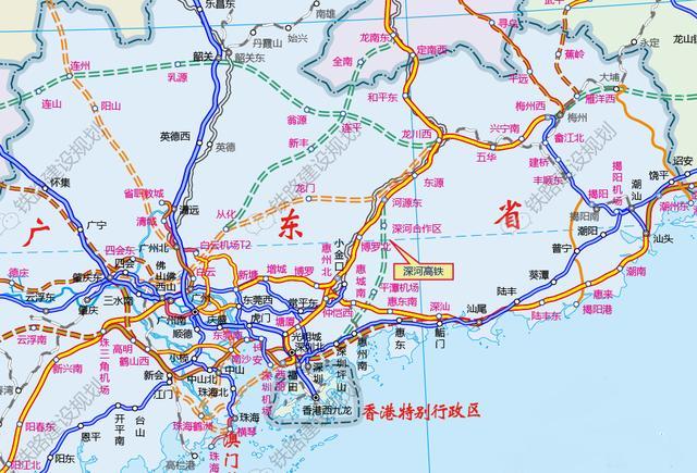 深河高铁线路图