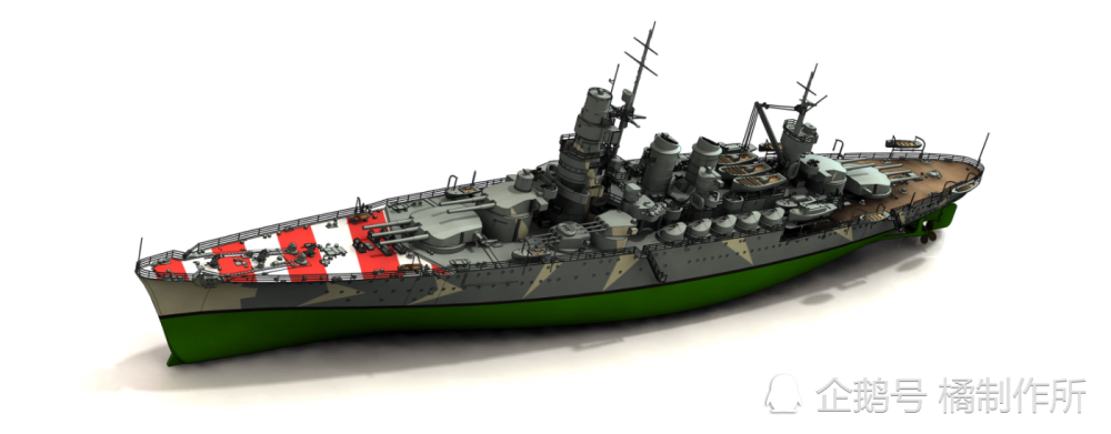 oragemodel1700意大利战列舰卡约杜里奥