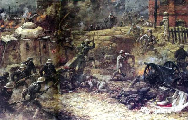 油画|今天是抗战胜利纪念日，看看这些画！