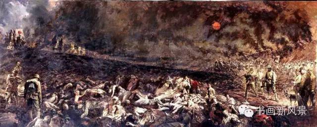 油画|今天是抗战胜利纪念日，看看这些画！