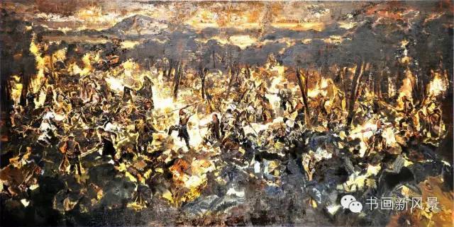 油画|今天是抗战胜利纪念日，看看这些画！