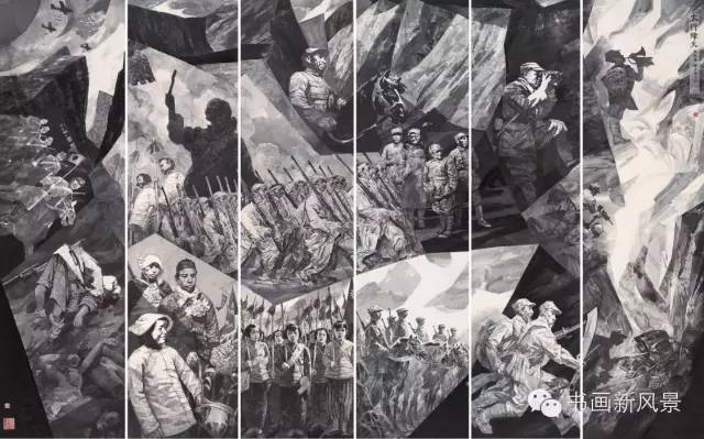 油画|今天是抗战胜利纪念日，看看这些画！
