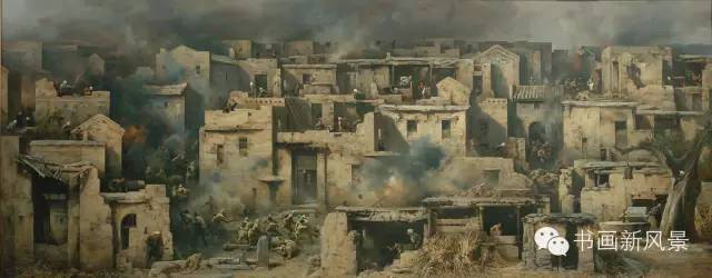 油画|今天是抗战胜利纪念日，看看这些画！
