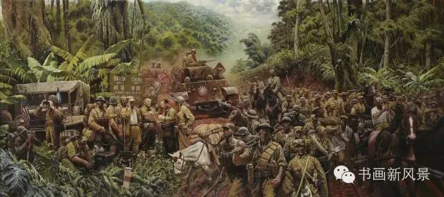 油画|今天是抗战胜利纪念日，看看这些画！