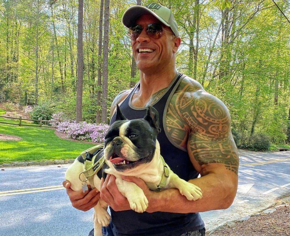 巨石强森受到疫情感染,一家四口被隔离,结婚一年不久令人太心酸