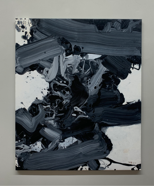 黑与白之间看东方式审美如何邂逅当代抽象艺术