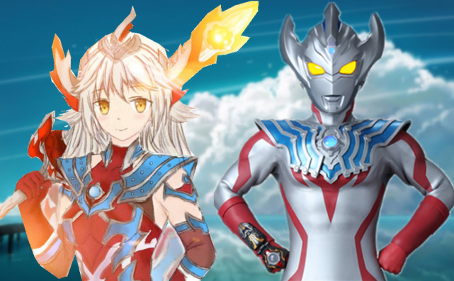 3位奥特曼的娘化形象泰罗父子联袂登场泽塔奥特曼化身小萝莉