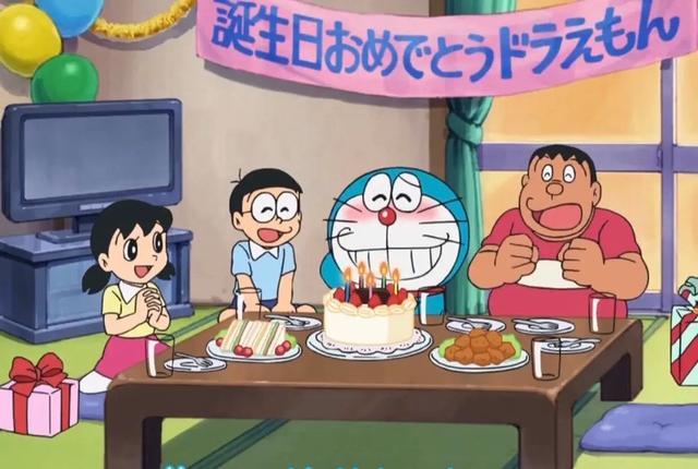 哆啦a梦93岁啦漫迷蓝胖子生日快乐在我眼中你永远是孩子