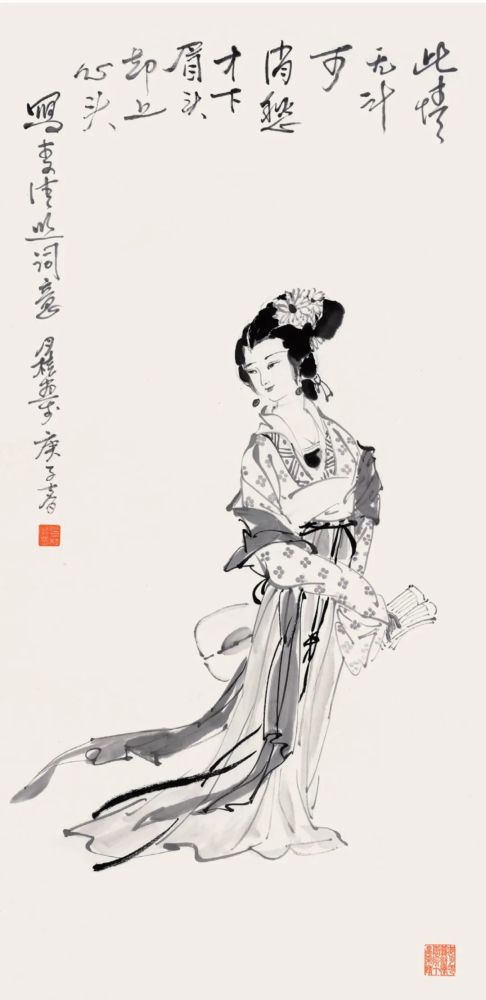 何月桂|何月桂——以线条描绘佳人诗意婉约之美