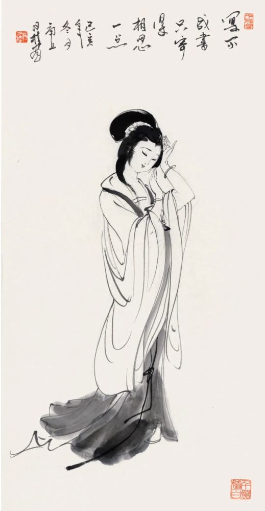 何月桂|何月桂——以线条描绘佳人诗意婉约之美