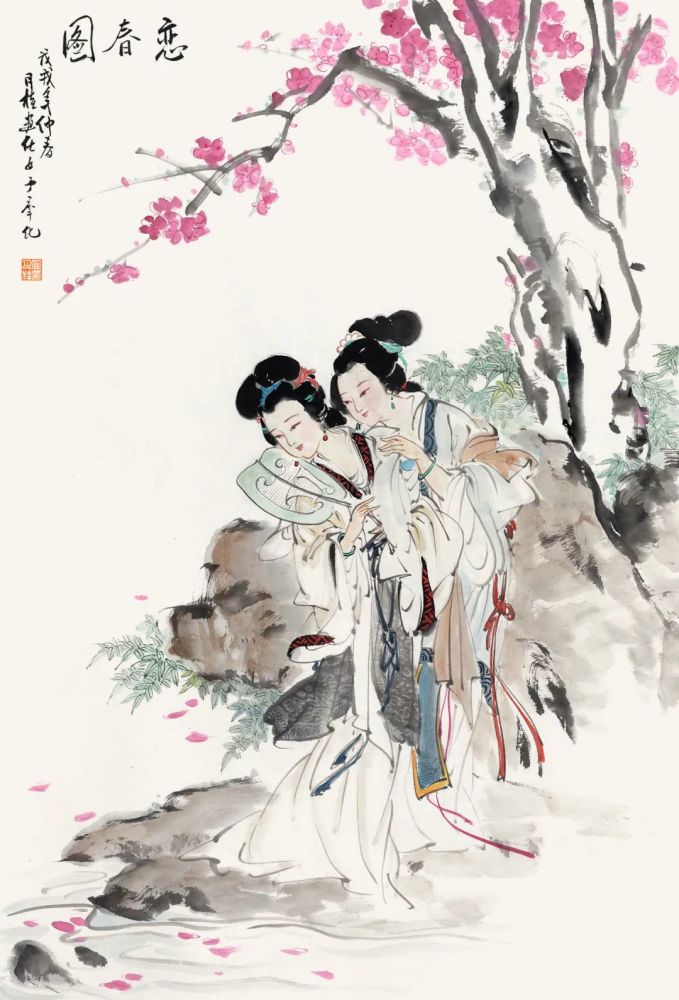 何月桂|何月桂——以线条描绘佳人诗意婉约之美